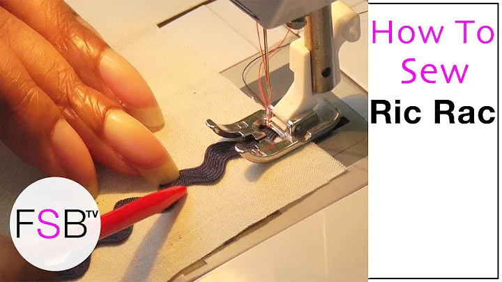 How to Sew Ric Rac