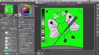 Clip Studio Paint Tutorial: Create Color Flats Using Reference Layers
