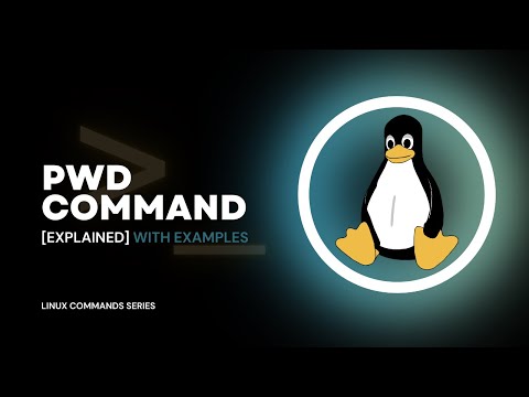 "pwd" Command in Linux Explained | With Examples