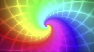 Neon Hypnotic Vortex – Trippy Visual Background | Silent