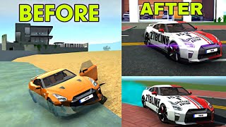 My New Nissan GTR Modification 😱 Car Simulator 2 New Update Gameplay screenshot 4