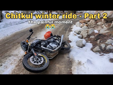 Chitkul winter ride – Part 2 | Last village of INDIA | Continental GT 650 | Solo Ride |