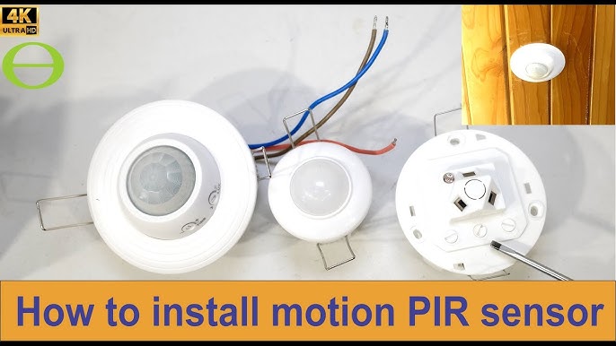 Ceiling Mounted Motion Sensor And