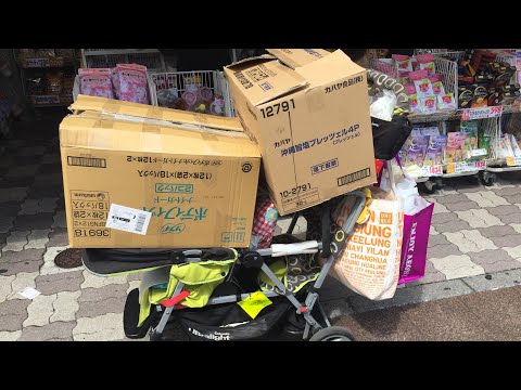 日本那霸購物滿載而歸(HD)遊輪旅遊行李不限重