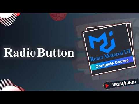 Radio Button in Material UI  |  React Material UI Tutorials