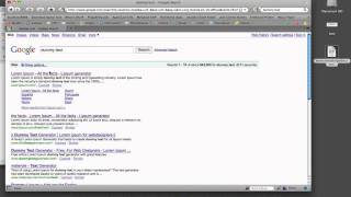(08/11) Inserting Lorem Ipsum Dummy Text - Contact Form Website
