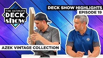 Azek Vintage Collection 2020// Deck Show Style