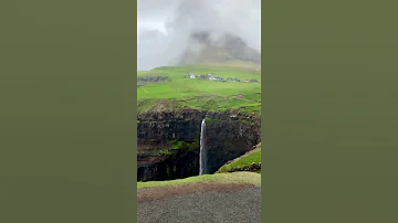 شلال جاسدالور المهيب The Majestic Gásadalur Faroe Islands رايكم فيه شوف صندوق الوصف دائما 