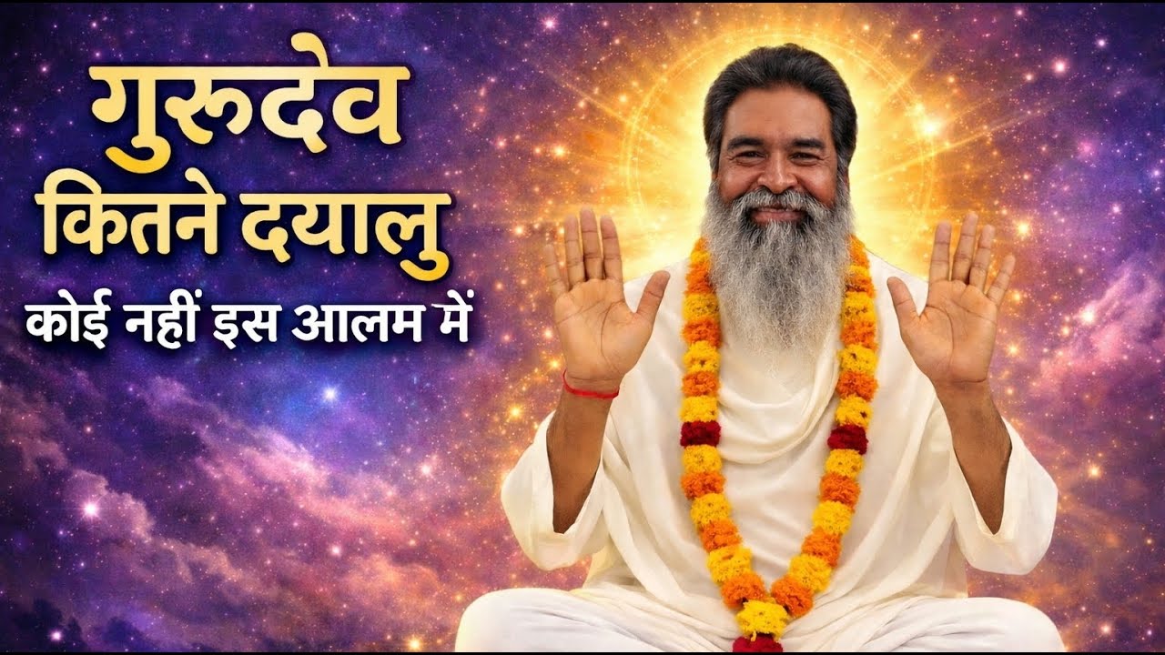 🌸 गुरुदेव कितने दयालु 🙏 कोई नहीं इस आलम में 🌸