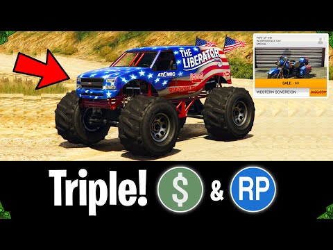 Download GTA 5 ONLINE INDEPENDENCE DAY WEEKLY UPDATE OUT NOW! TRIPLE MONEY & DISCOUNTS! (FREE VEHICLES!)