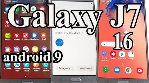 How to Update All Samsung Galaxy J7 2016 to Android 9.0 (One UI 1.5)
