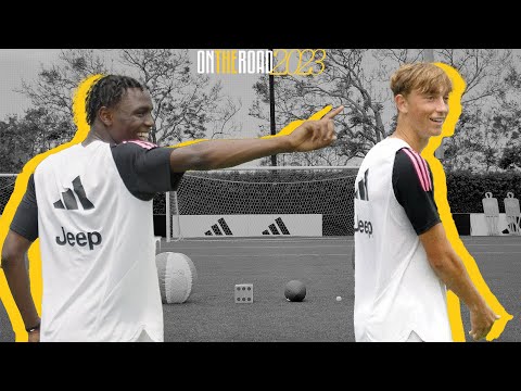 Juventus players juggling anything but a football 🎲 | Huijsen vs Nonge