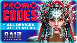 RAID Shadow Legends Promo Codes ⚡️ MOBILE & PC ⚡️ 2023 FEBRUARY