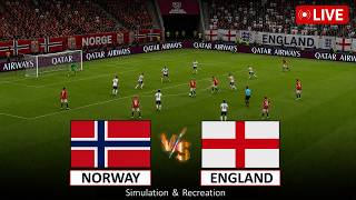 LIVE: England vs Norway | FIFA World Cup 2026 | Full Match Streaming | Video Game Simulation screenshot 3