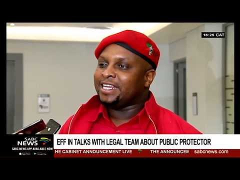 EFF continues its defence of Mkhwebane