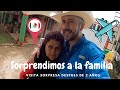 Visita sorpresa a la familia despues de 2 años sin ir a Mexico
