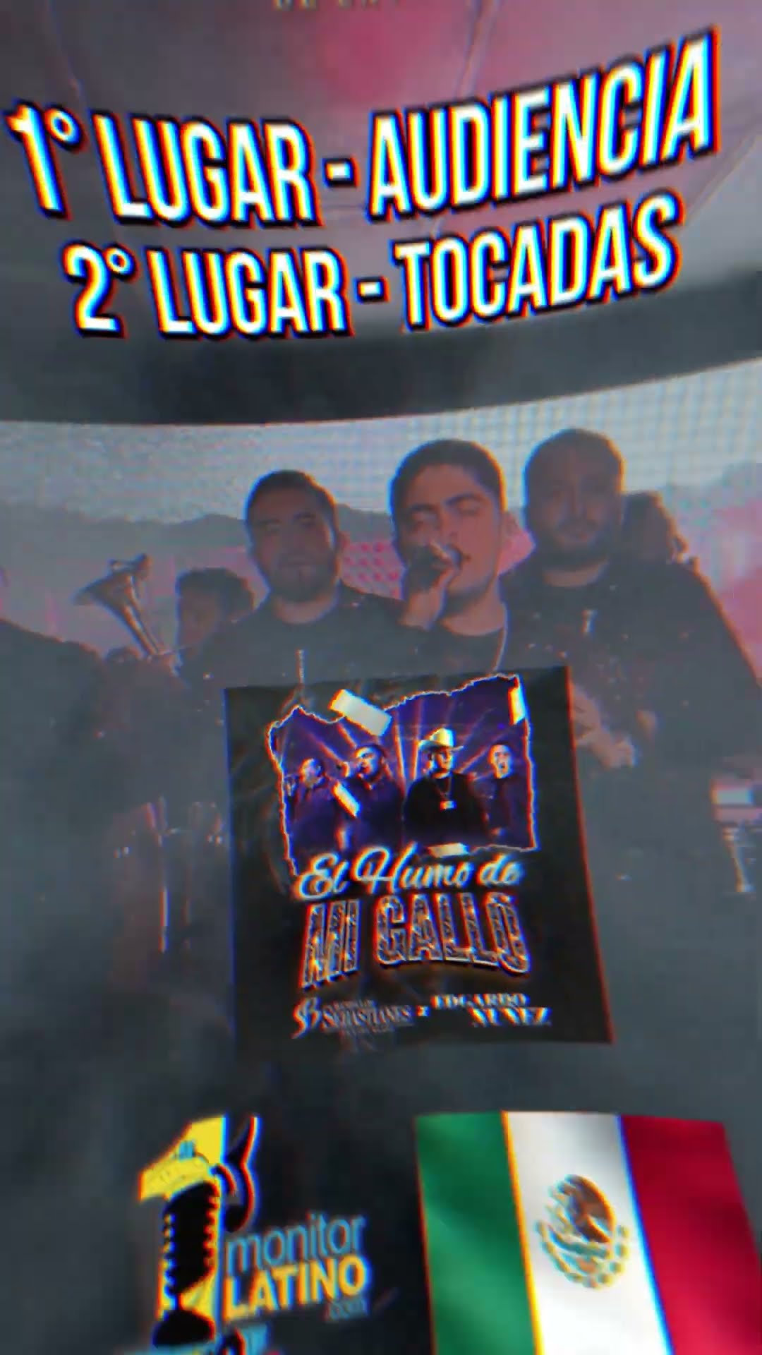 #ElHumoDeMiGallo Número 1 en #MonitorLatino #Sebastianes #Shorts