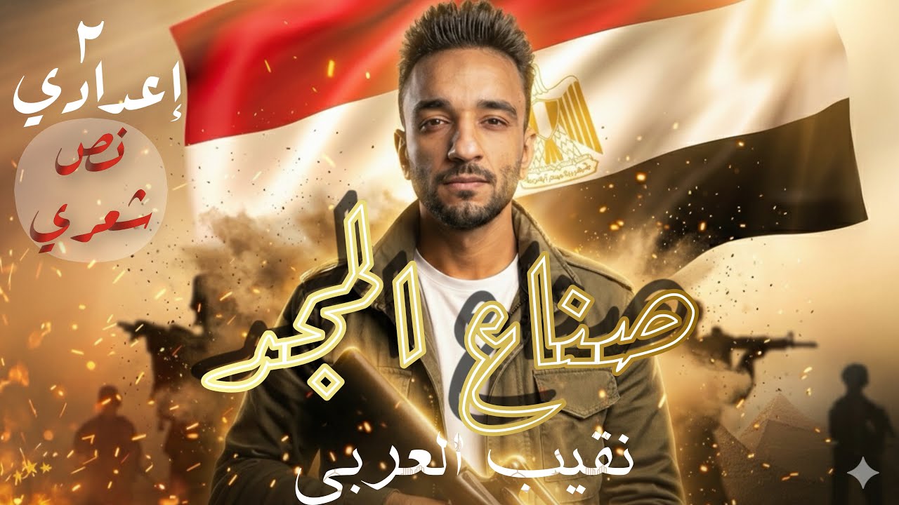 نص صناع المجد - الصف الثانى الاعدادى - المنهج الجديد 2026 