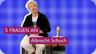 5 Fragen an... Albrecht Schuch · Deutscher Filmpreis 2022
