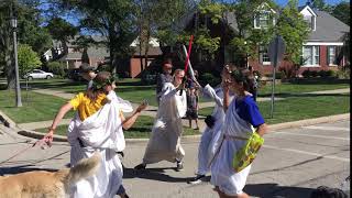 Latin Club - LTHS Homecoming 2018 Parade