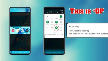 All infinix mobiles get this New Peek Proof Feature of Xos 7.6 Android 11 | Like Infinix Note 10
