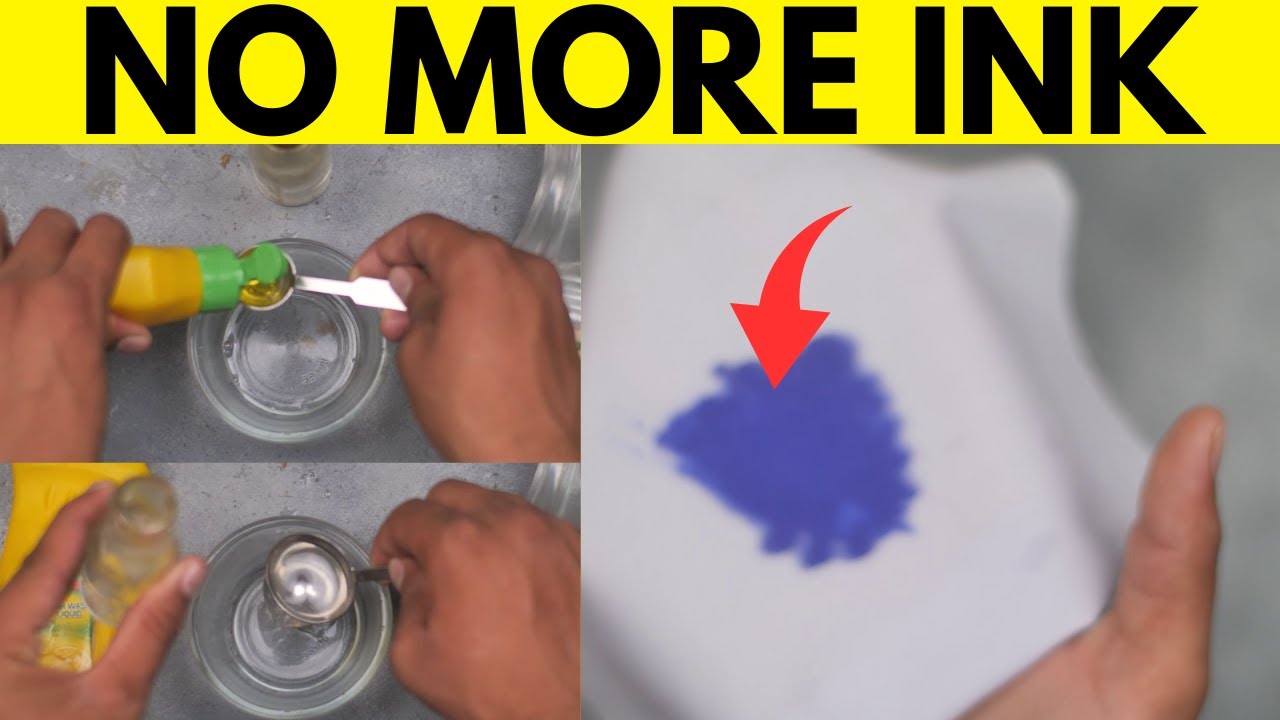 Oops! Ink Stains on Clothes After Wash and Dry Here's How to Remove ...