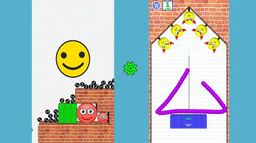 Hide Ball Logic puzzle Game / Draw to smash game / Level 6548 - 7000 Game / ASMR Gameplay / Rescue