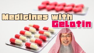 Is it permissible to take medicines that contain gelatin / gelatine? - assim al hakeem screenshot 1