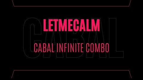 Opening Combo Box Cabal Infinite Combo (Sea)