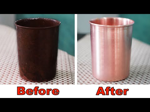 How to clean Copper Utensils | Best Copper Cleaning Method