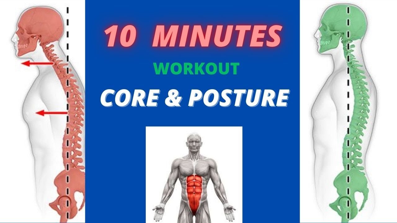 10 MINUTES CORE AND POSTURE WORKOUT | OFF-ICE WORKOUT FOR HOCKEY ...
