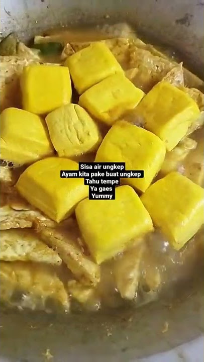 ungkep tahu tempe yummy #shorts