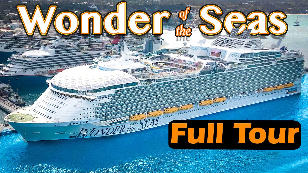 Tour Wonder of the Seas In 9 MINUTES (Full Tour of Royal Caribbean's ...