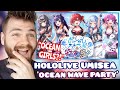 British Guy Reacts to Hololive &quot;UMISEA - Ocean wave Party☆Live&quot; | HOLOLIVE REACTION!!