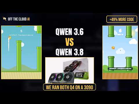 Qwen 3.8 vs Qwen 3.6, Head to Head: Watch Them Have a Build-Off
