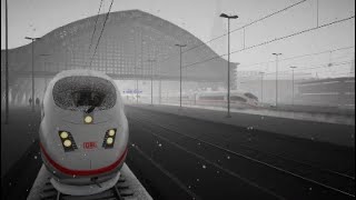 Train Sim World 6 - Köln to Aachen “Snow and ICE“ Scenario on the ICE-3M