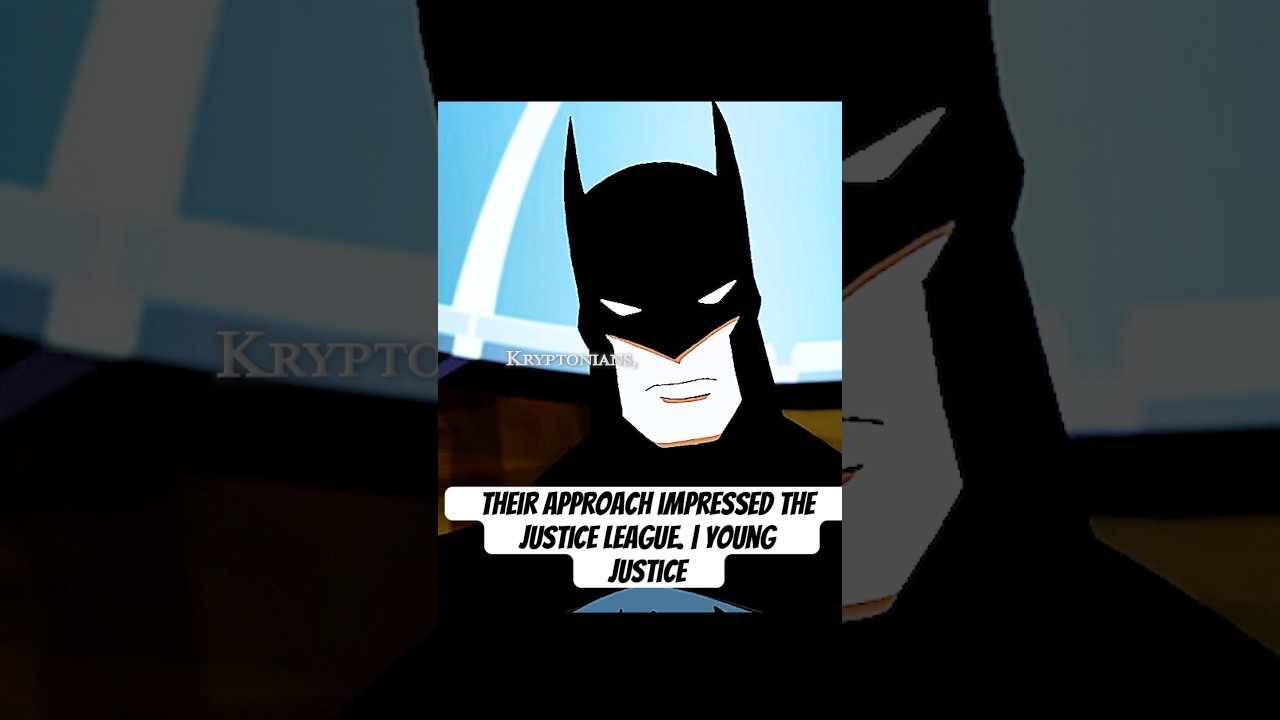Their approach impressed the Justice League. | Young Justice #shorts #shortvideo #short #foryou
