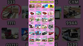 Only Real code 💥 Indian bike driving 3d all new cheat code update + plugin cheat code