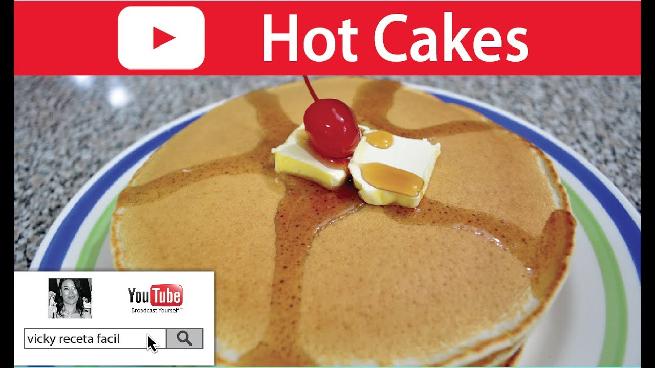 Cómo hacer Hot Cakes | #VickyRecetaFacil | VICKY RECETA FACIL