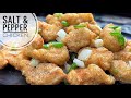 Salt and pepper chicken  crispy and flavorful fried chicken recipe