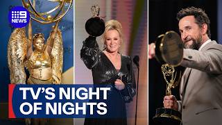 Emmy Awards Recap Jean Smart Makes History Taylor Swifts Svu Cameo 9 News Australia