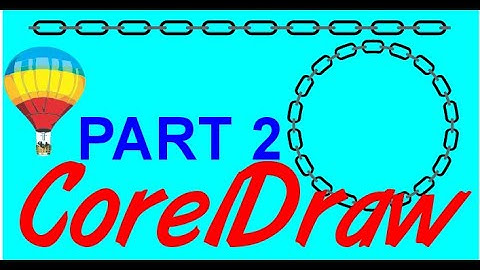 Corel Draw Tips & Tricks Chain easy to Make Part 2