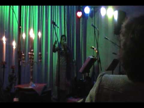 Kannagi Ohlsson singing in christmas party 2008 sw...