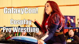 Debuting NEW CHARACTERS! Veda Scott & Mike Bailey wrestle at a wonderfully geeky convention