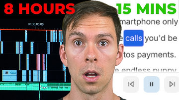 The AI Tool That Saves Me 100+ Hours of Editing