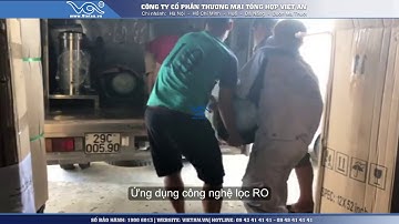 Xuất dây chuyền lọc nước 2000 lít đi Hà Nội cho Chị Thịnh [Việt An 2019]