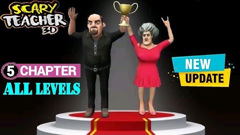 Scary Teacher 3D | New Levels | Trouble In Paradise | Special Chapter Full GamePlay (Android,iOS)