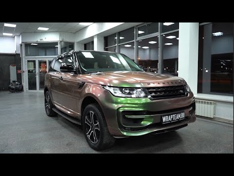 Land Rover Range Rover Sport - Oracal Avocado /Оклейка - YouTube
