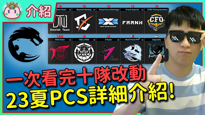 【鱼丸介绍】一次看完 PCS 夏季赛十支战队详细改动！统神 HPS 能与其他队抗衡吗？ #pcs #2023夏季 - 天天要闻