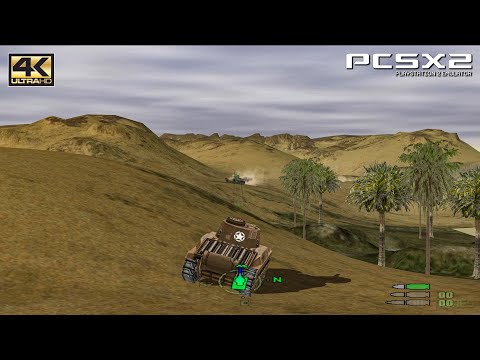 WWII: Tank Battles - PS2 Gameplay UHD 4k 2160p (PCSX2)